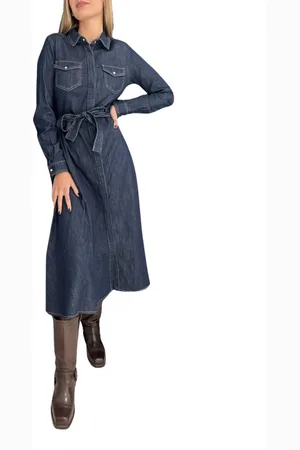 MARELLA Damen, Kleider, Blau, LGröße: