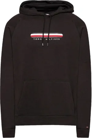 Tommy Hilfiger Herren, Sweatshirts & Hoodies, Schwarzk, LGröße: