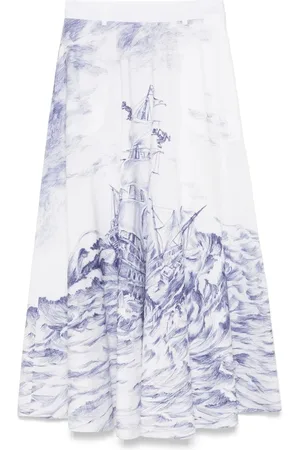 Moschino Damen, Röcke, Blau, XSGröße: