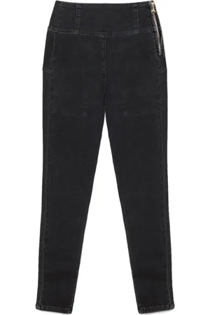 Patrizia Pepe Damen, Jeans, Schwarzk, W27Größe: