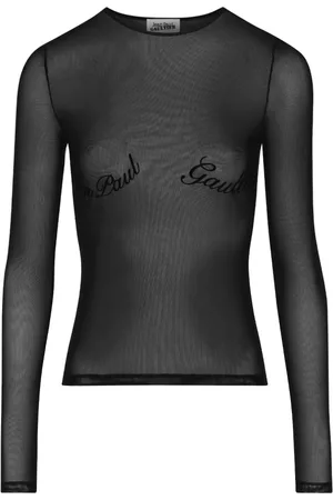 Jean Paul Gaultier Damen, Oberteile, Schwarzk, XSGröße: