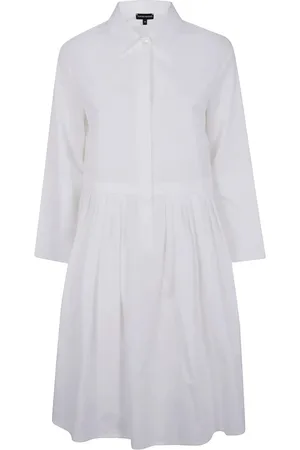 Emporio Armani Damen, Kleider, Weiß, 2XSGröße: