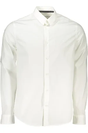 Calvin Klein Herren, Shirts, Weiß, MGröße: