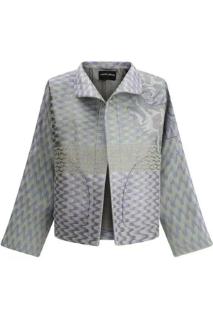 Giorgio Armani Damen, Jacken, Grau, SGröße: