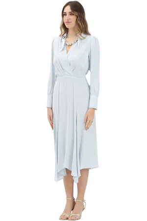 Elisabetta Franchi Damen, Kleider, Blau, XLGröße: