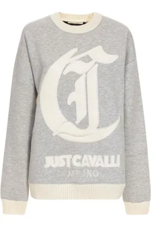 Roberto Cavalli Herren, Sweatshirts & Hoodies, Grau, XSGröße: