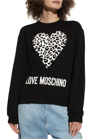 Moschino Damen, Sweatshirts & Hoodies, Schwarzk, 2XSGröße: