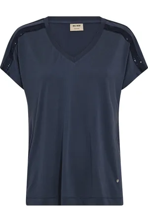 Mos Mosh Damen, Oberteile, Blau, XSGröße: