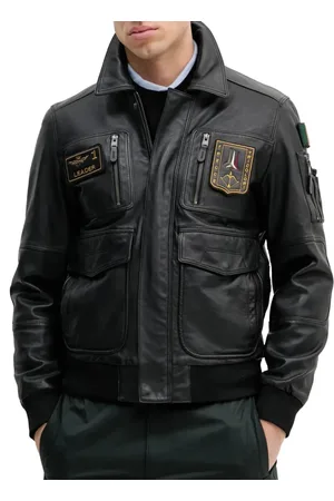 Aeronautica Militare Herren, Jacken, Schwarzk, 3XLGröße: