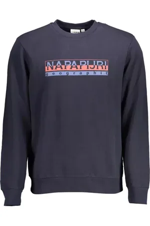Napapijri Herren, Sweatshirts & Hoodies, Blau, 2XLGröße: