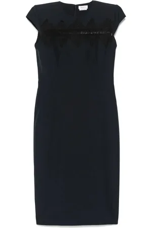 Alexander McQueen Damen, Kleider, Blau, SGröße: