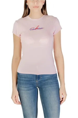 Calvin Klein Damen, Oberteile, Rosa, XSGröße: