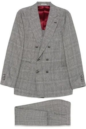 Brunello Cucinelli Herren, Anzüge, Grau, XLGröße: