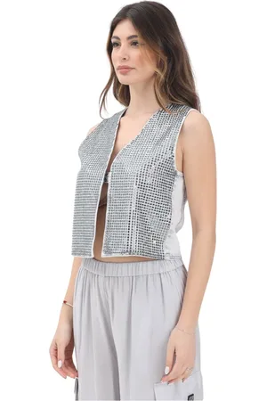 Armani Exchange Damen, Jacken, Grau, LGröße: