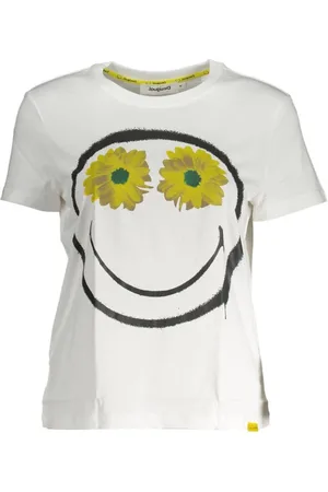 Desigual Damen, Oberteile, Weiß, XLGröße: