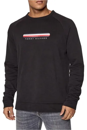 Tommy Hilfiger Herren, Sweatshirts & Hoodies, Schwarzk, LGröße:
