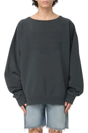 Maison Margiela Herren, Sweatshirts & Hoodies, Schwarzk, SGröße: