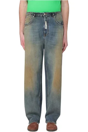 Msgm Herren, Jeans, Mehrfarbig, LGröße: