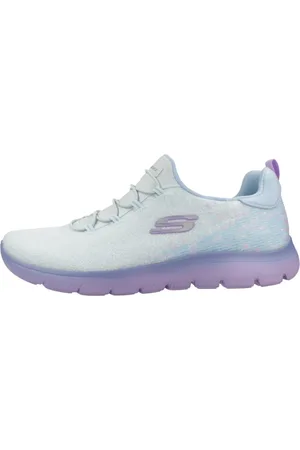 Skechers Damen, Schuhe, Blau, 36 EUGröße: