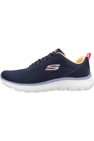 Skechers Damen, Schuhe, Blau, 39 EUGröße: