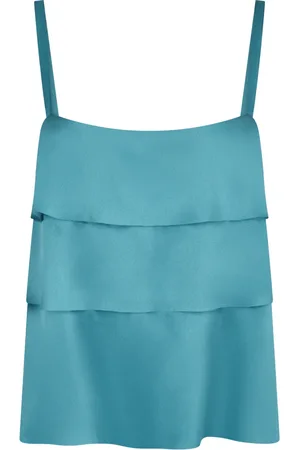 Alberta Ferretti Damen, Oberteile, Blau, LGröße: