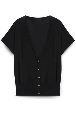 Fiorella rubino Damen, Strickwaren, Schwarzk, SGröße: