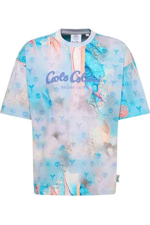 Carlo Colucci Herren, Oberteile, Blau, 2XLGröße: