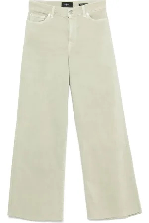 7 for all Mankind Damen, Jeans, Grün, W25Größe: