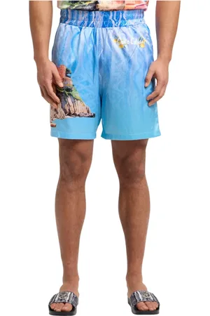 Carlo Colucci Herren, Shorts, Blau, LGröße:
