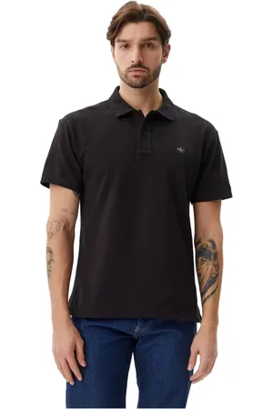 Calvin Klein Herren, Oberteile, Schwarzk, SGröße: