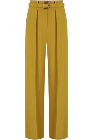 Elisabetta Franchi Damen, Hosen, Gelb, LGröße:
