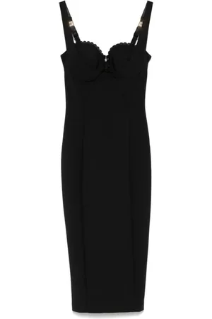 Elisabetta Franchi Damen, Kleider, Schwarzk, XLGröße: