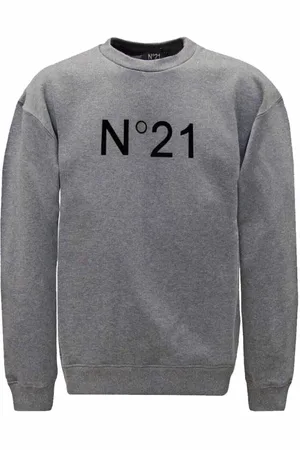 Nº21 Herren, Sweatshirts & Hoodies, Grau, LGröße:
