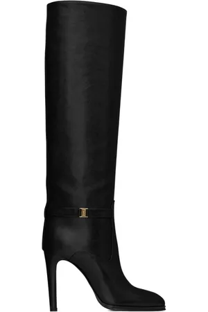 Saint Laurent Damen, Schuhe, Schwarzk, 38 EUGröße:
