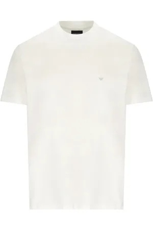 Emporio Armani Herren, Oberteile, Weiß, MGröße: