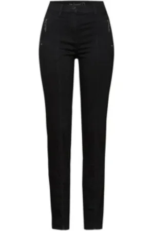 Toni Damen, Jeans, Schwarzk, SGröße: