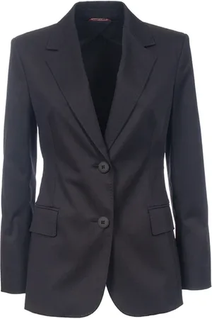 Max Mara Damen, Jacken, Schwarzk, XSGröße: