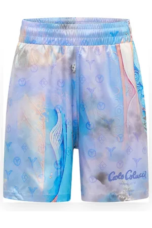 Carlo Colucci Herren, Shorts, Blau, 2XLGröße: