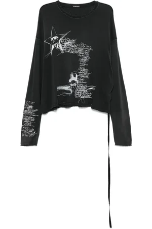 ANN DEMEULEMEESTER Herren, Oberteile, Schwarzk, MGröße: