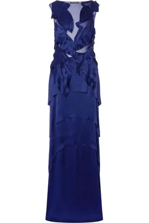 Alberta Ferretti Damen, Kleider, Blau, MGröße: