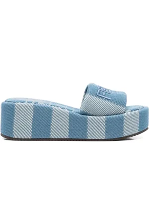 Fendi Damen, Schuhe, Blau, 37 1/2 EUGröße: