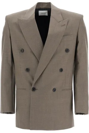 Saint Laurent Herren, Jacken, Grau, MGröße: