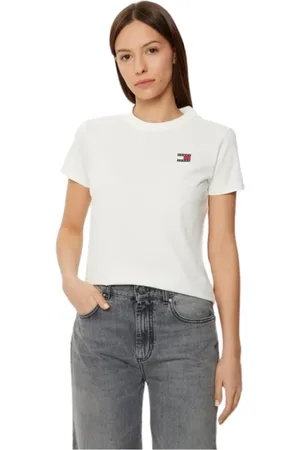 Tommy Hilfiger Damen, Oberteile, Weiß, SGröße: