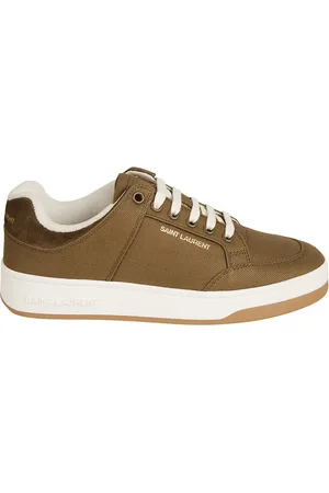 Saint Laurent Damen, Schuhe, Grün, 35 EUGröße: