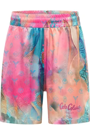 Carlo Colucci Herren, Shorts, Rosa, LGröße: