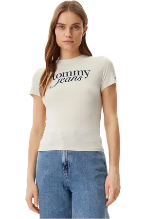 Tommy Hilfiger Damen, Oberteile, Weiß, LGröße: