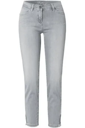Toni Damen, Jeans, Grau, SGröße: