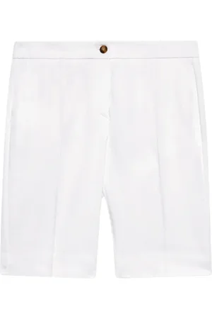 Elena Miro Damen, Shorts, Weiß, MGröße: