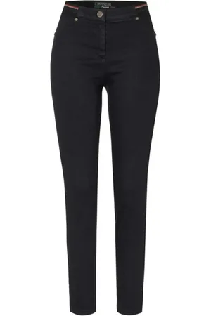 Toni Damen, Jeans, Schwarzk, XLGröße: