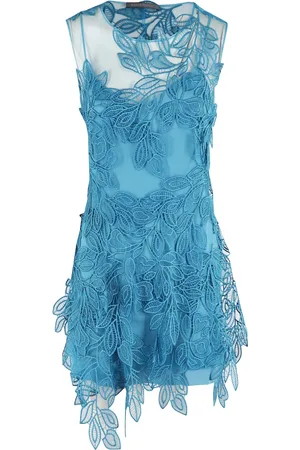 Alberta Ferretti Damen, Kleider, Blau, XSGröße: